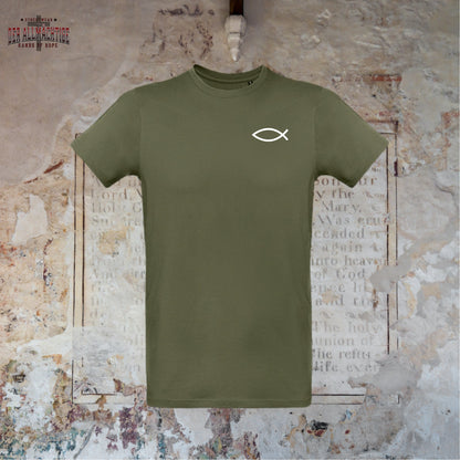 Eucharistischer Fisch Damen Premium Tshirt