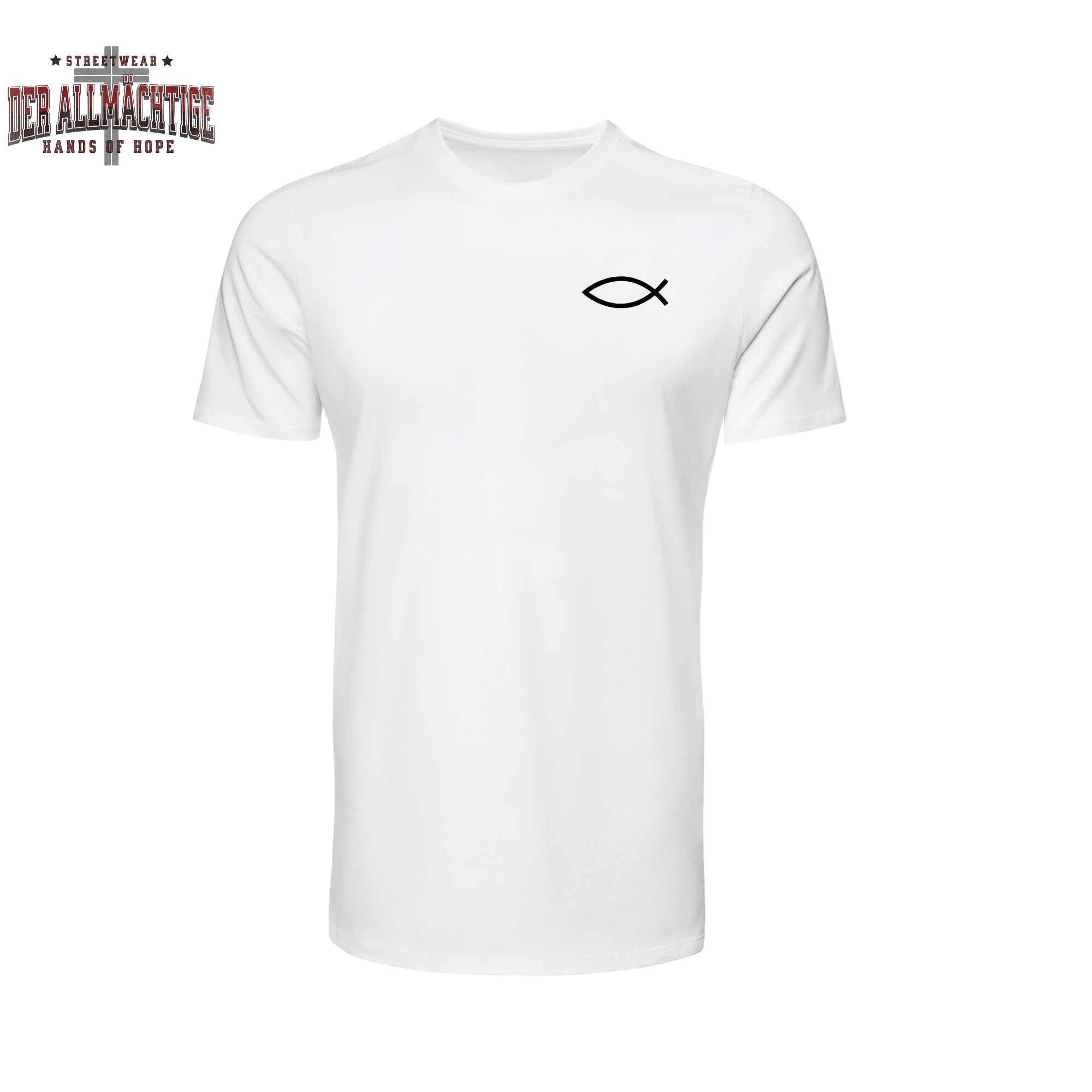 Eucharistischer Fisch Herren Premium Tshirt