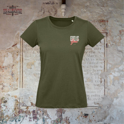 God is Good Damen Premium Tshirt