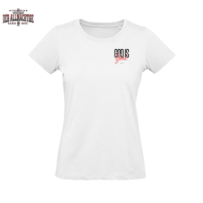 God is Good Damen Premium Tshirt