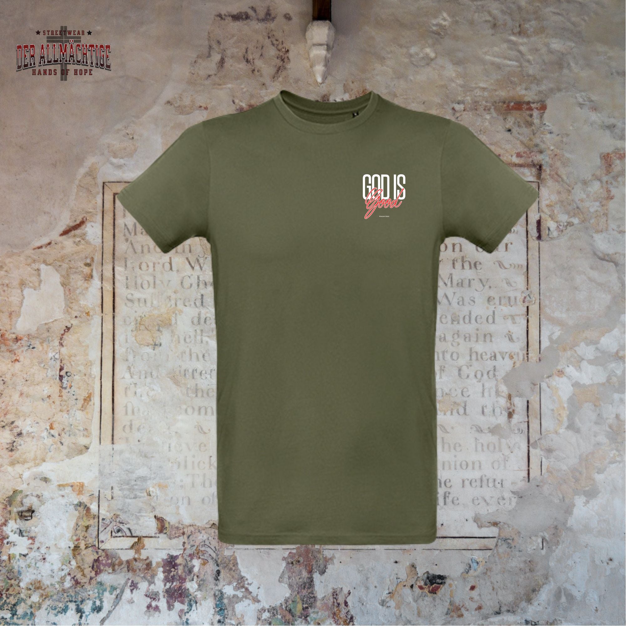 God is Good Herren Premium Tshirt