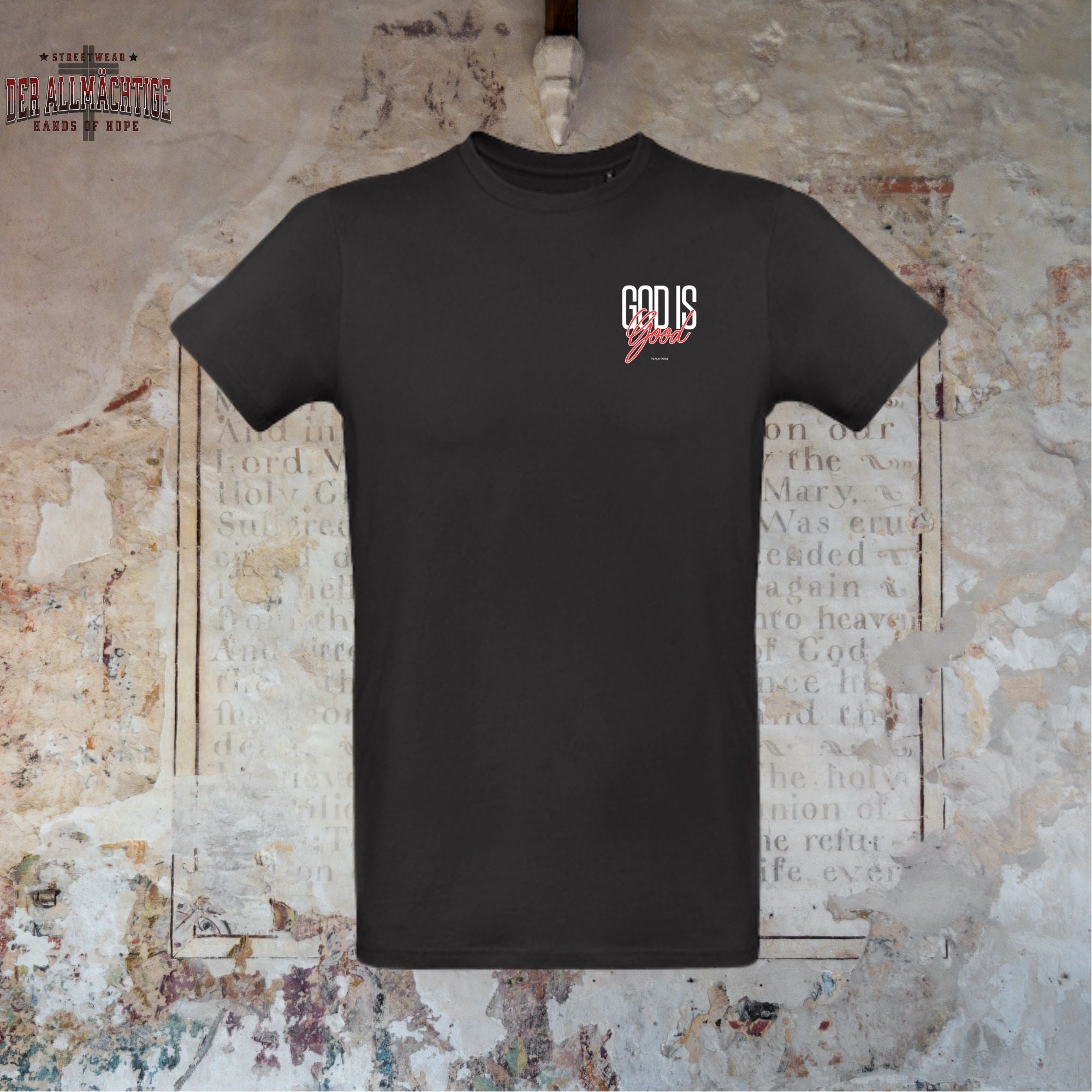 God is Good Herren Premium Tshirt