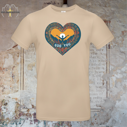 God Loves You Damen Tshirt