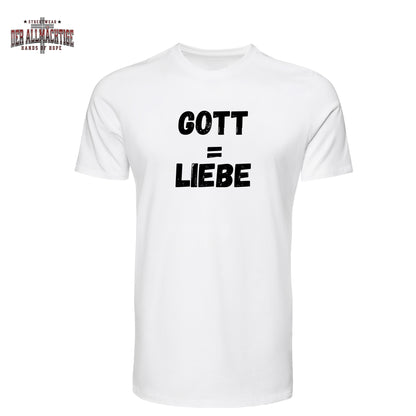 Gott = Liebe Herren Premium Tshirt