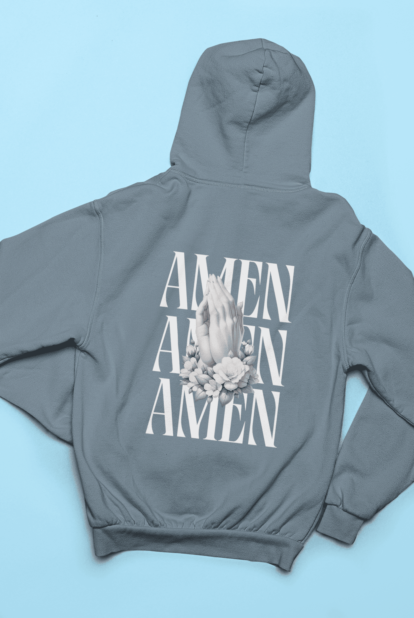 Amen Backprint- Herren Hoodie