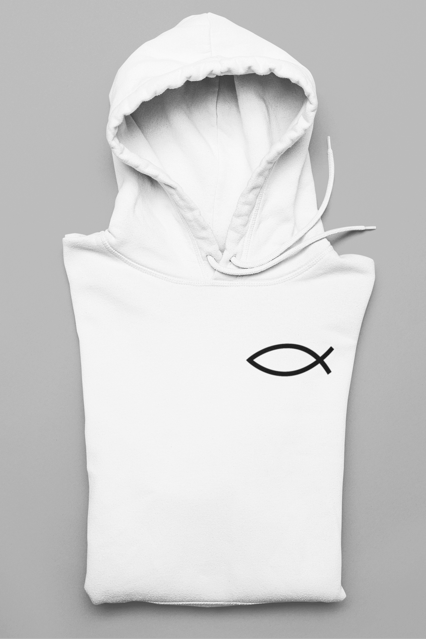 Eucharistischer Fisch Damen Hoodie