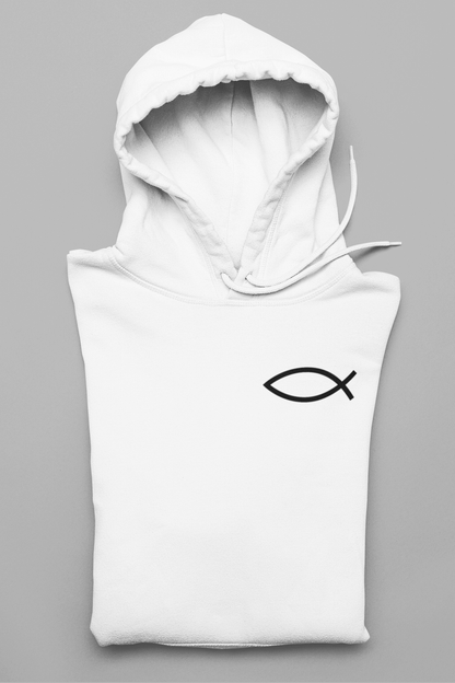 Eucharistischer Fisch Damen Hoodie