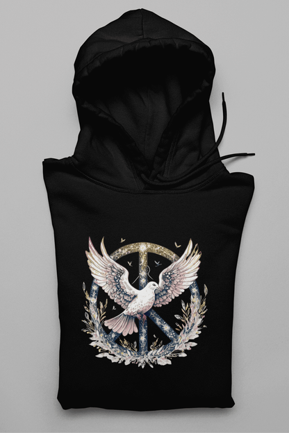 Fliegende Taube Damen Hoodie