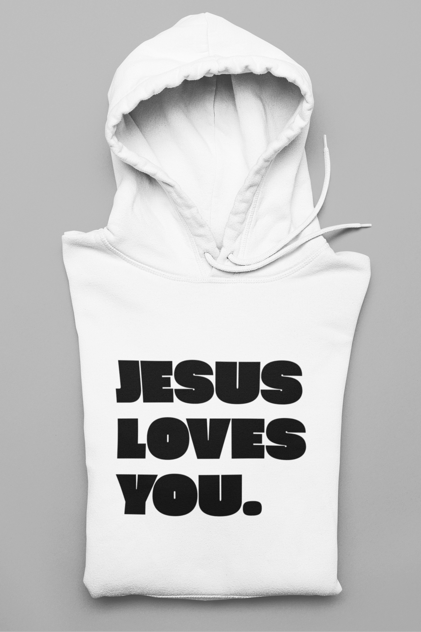 Jesus Loves You.  - Herren Hoodie