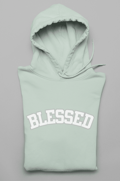 Blessed Schirftzug- Damen Hoodie
