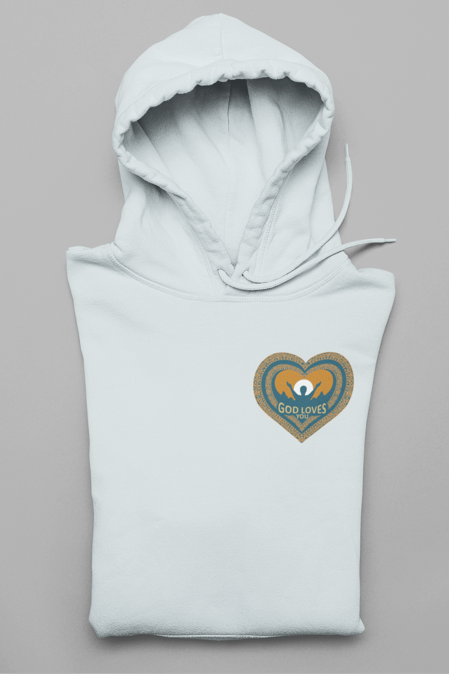 God Loves You Hoodie Damen