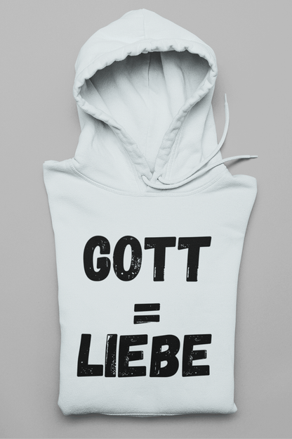 Gott = Liebe Damen Hoodie