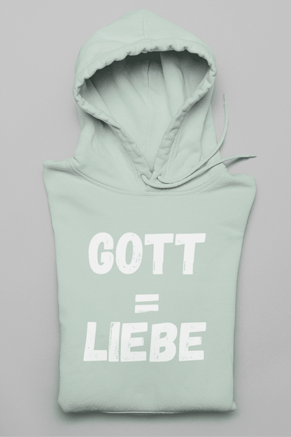 Gott = Liebe Damen Hoodie