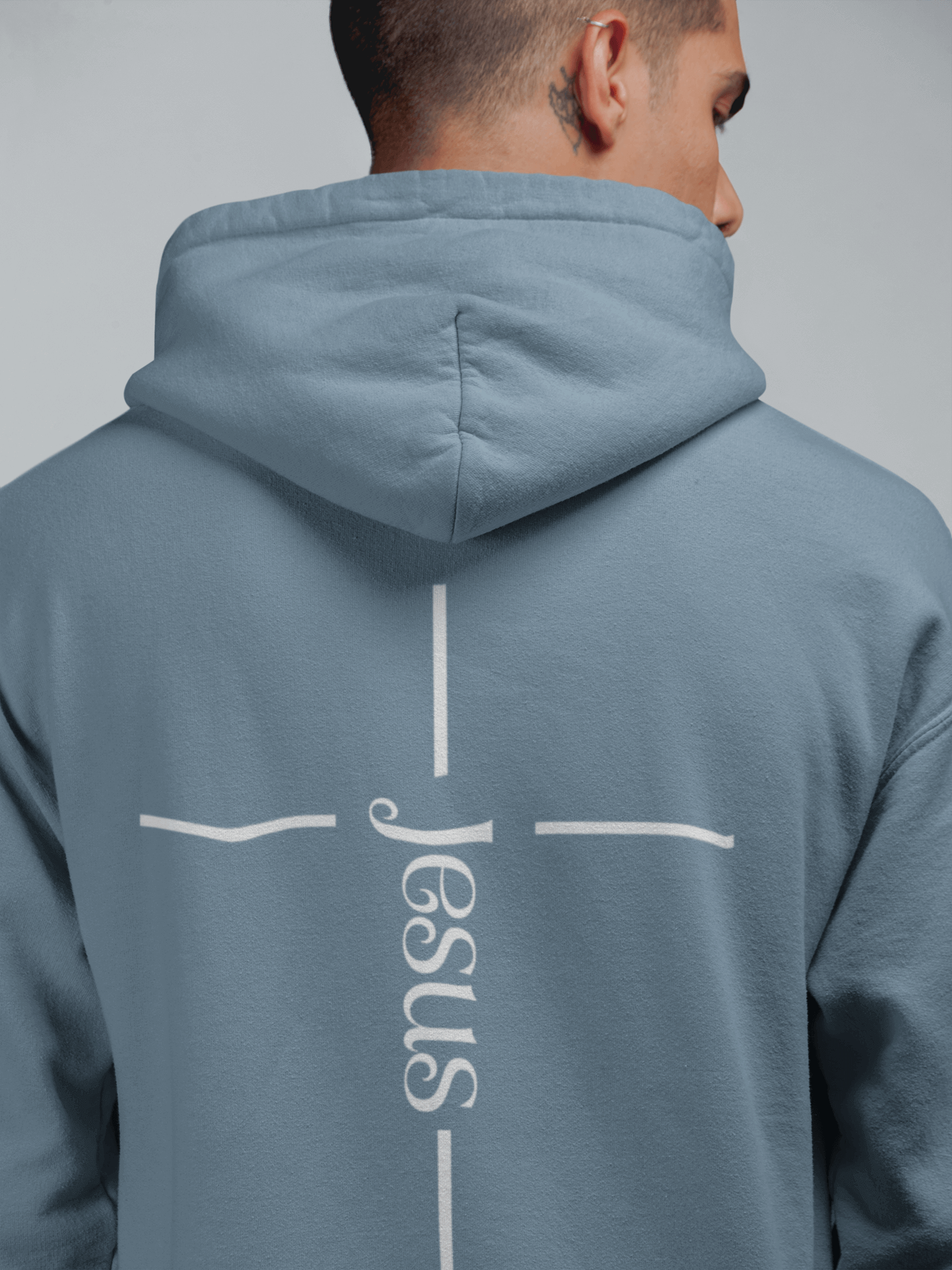 Jesus Kreuz Herren Hoodie