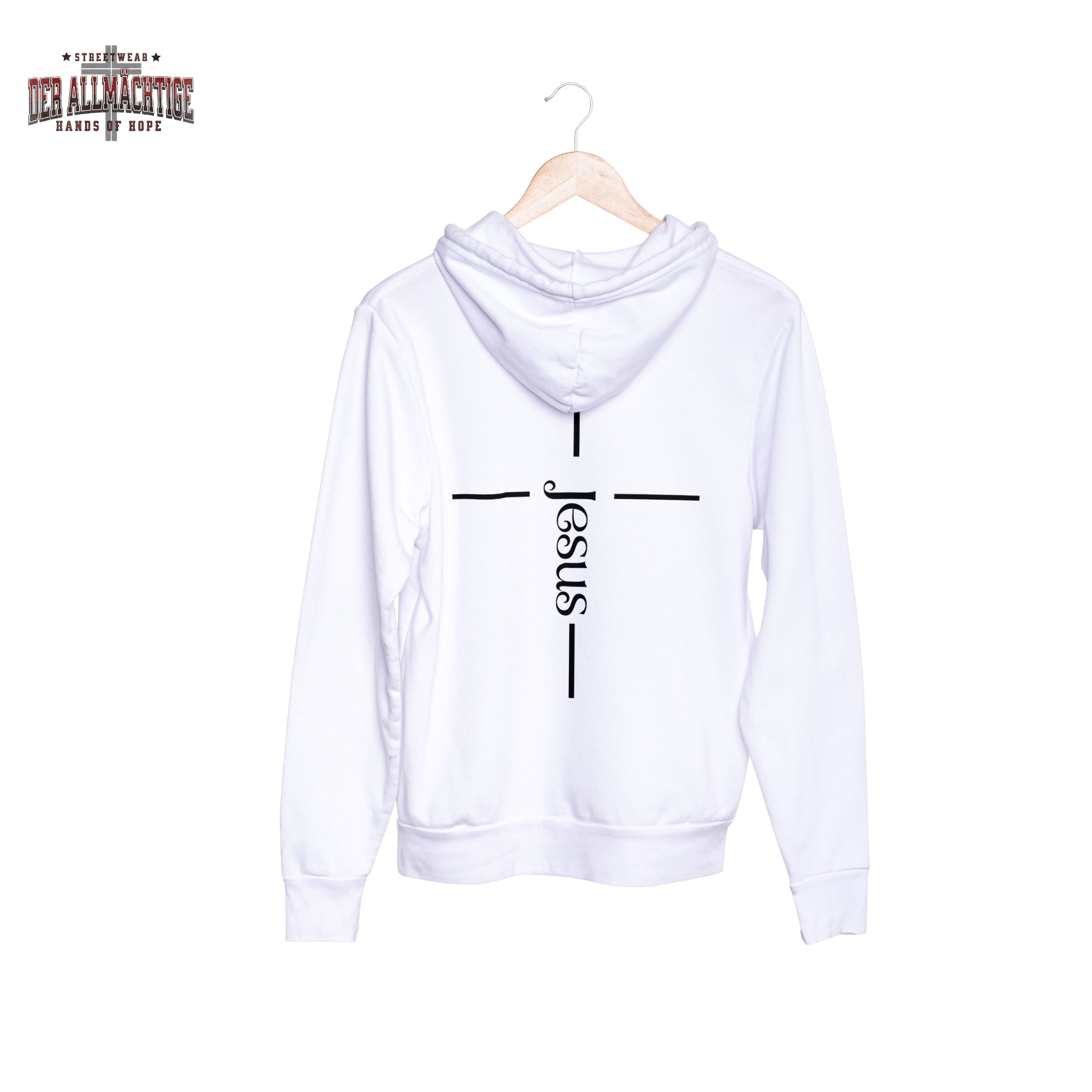 Jesus Kreuz Damen Hoodie