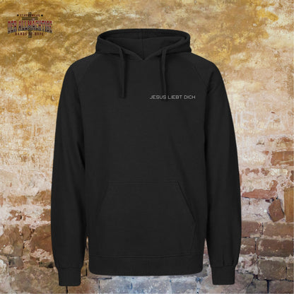 Jesus liebt dich Herren Hoodie