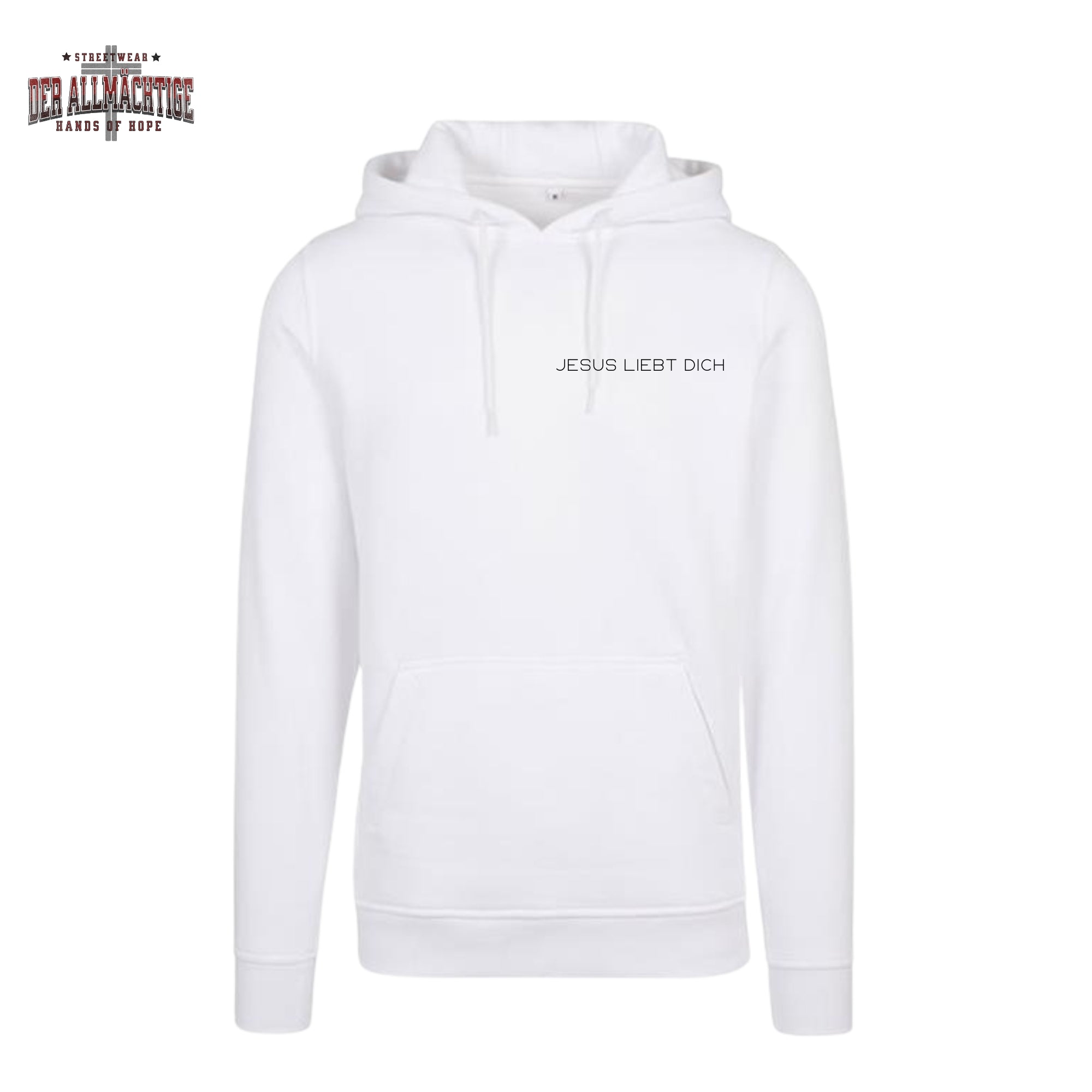 Jesus liebt dich Damen Hoodie