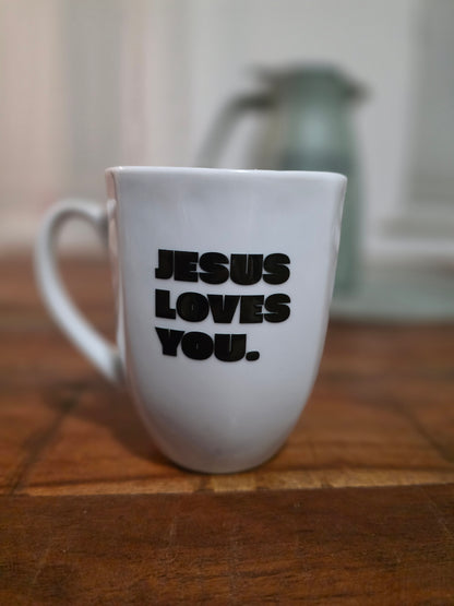 Glaubenssticker - Jesus Loves You.