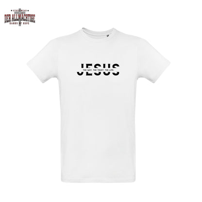 Jesus - they way. the trust. the life Herren Premium Tshirt