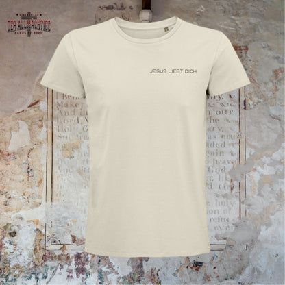 Jesus liebt dich Herren Premium Tshirt