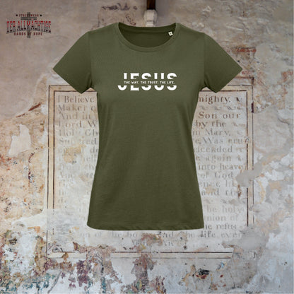 Jesus - they way. the trust. the life Damen Premium T-Shirt