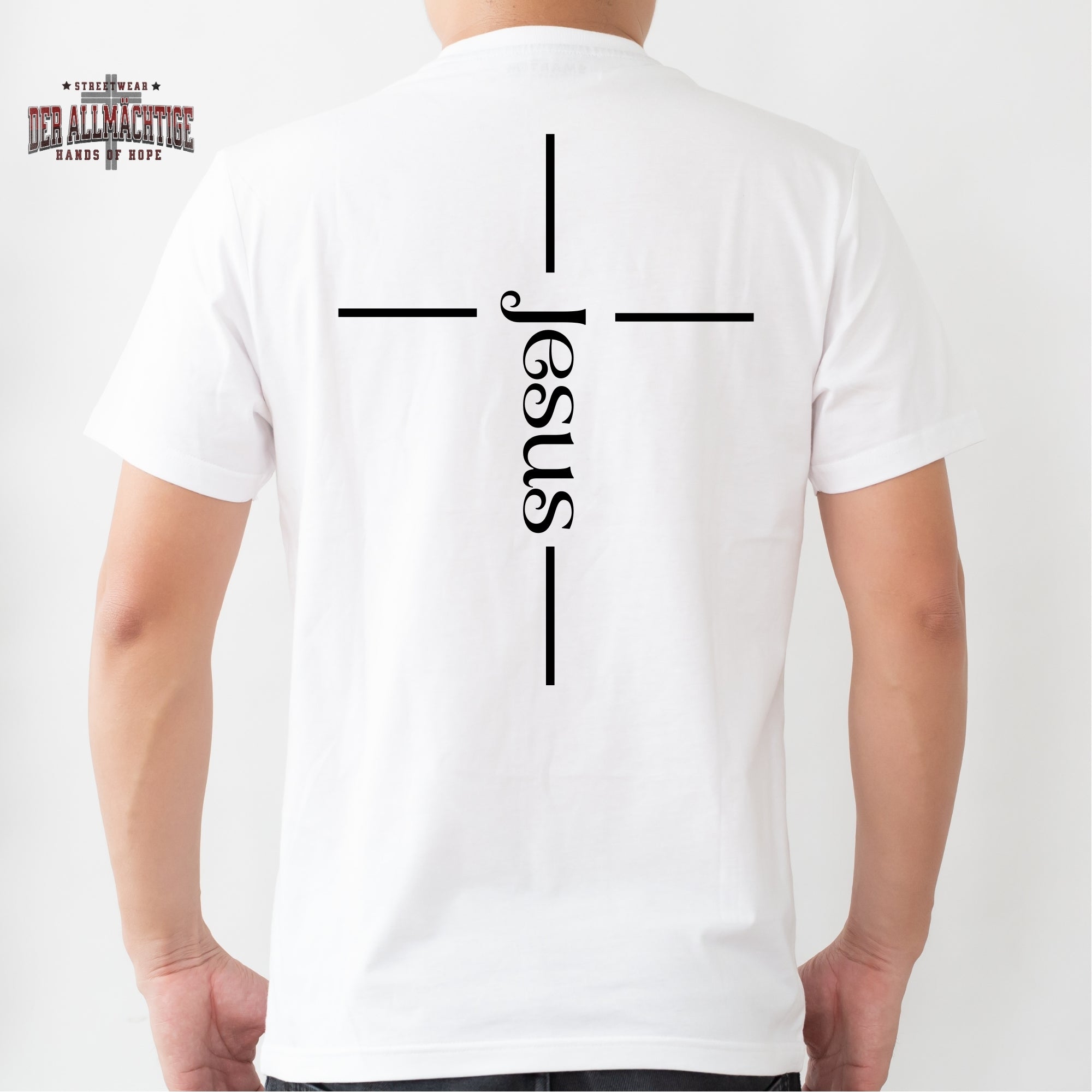 Jesus Kreuz Herren Premium Tshirt