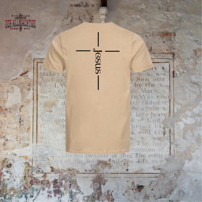 Jesus Kreuz Herren Premium Tshirt
