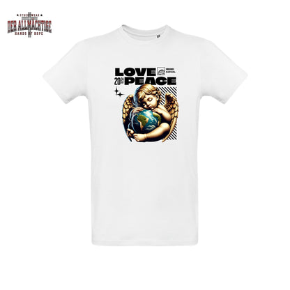 Peace & Love Herren Premium Tshirt