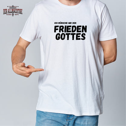 Frieden Gottes Herren Premium Tshirt