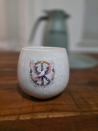 Glaubenssticker - Peacezeichen