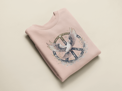 Peace Zeichen Damen Sweatshirt