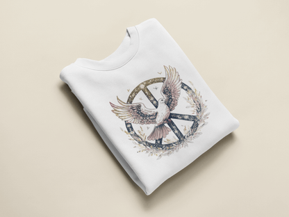 Peace Zeichen Herren Sweatshirt