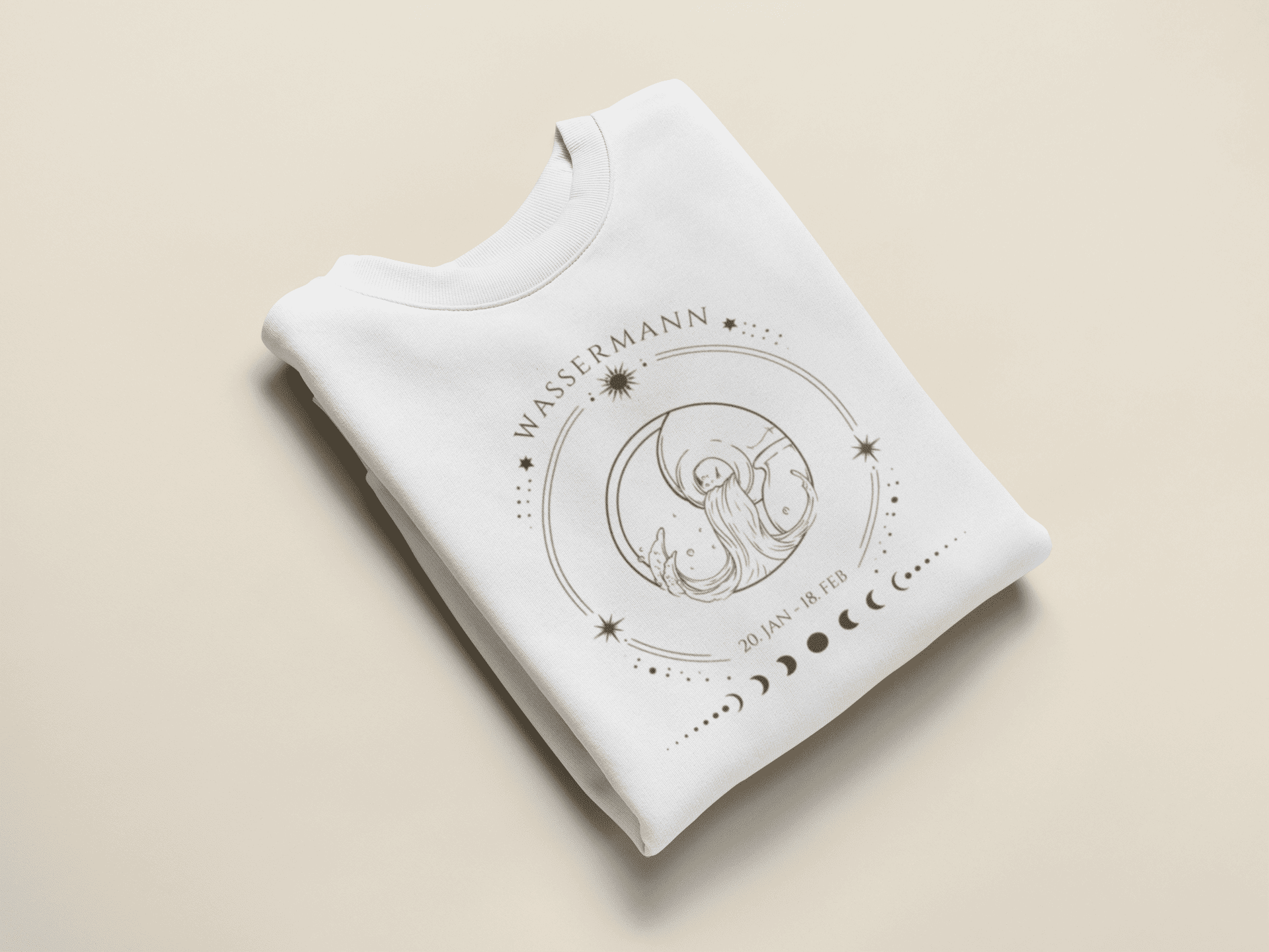 Sternzeichen Wassermann - Damen Sweatshirt