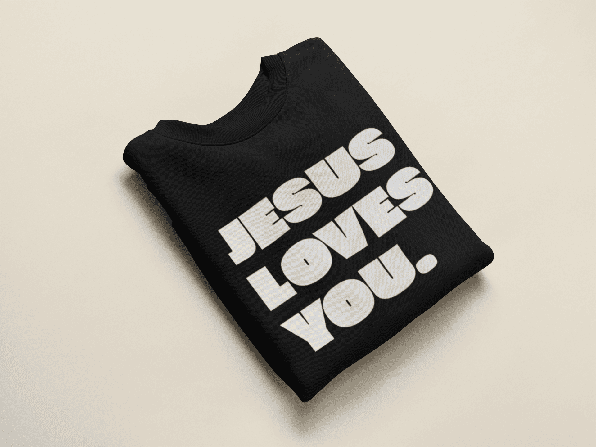 Jesus Loves You. - Herren Sweatshirt