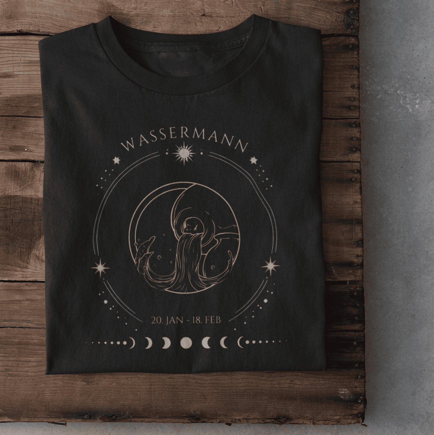 Sternzeichen Wassermann- Herren T-Shirt