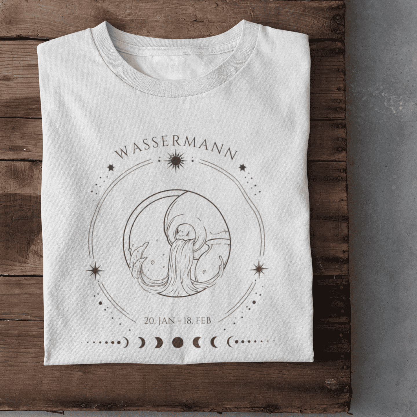 Sternzeichen Wassermann- Damen T-Shirt