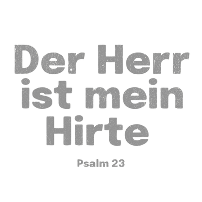 Der Herr ist mein Hirte Herren Tshirt
