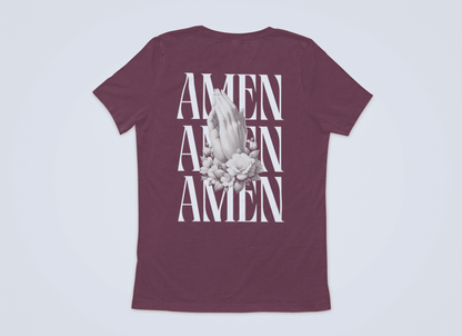 Amen Backprint - Damen Tshirt