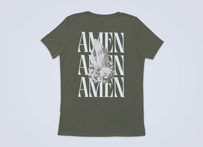 Amen Backprint - Damen Tshirt
