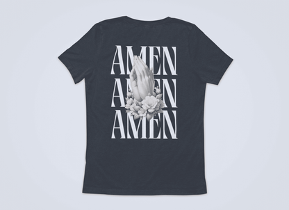 Amen Backprint - Damen Tshirt
