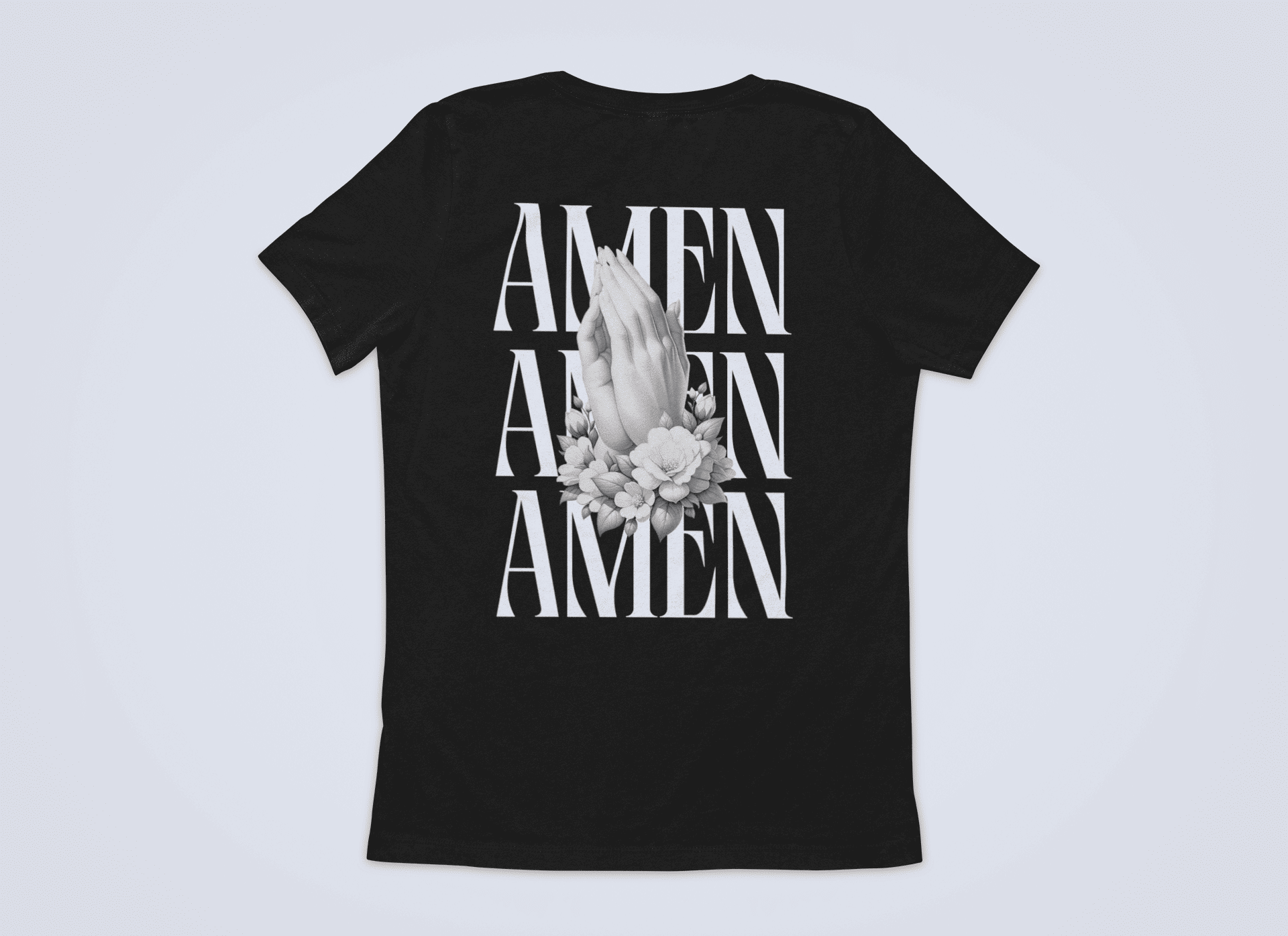 Amen Backprint - Damen Tshirt
