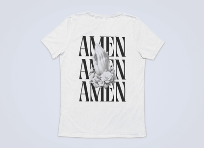 Amen Backprint - Damen Tshirt