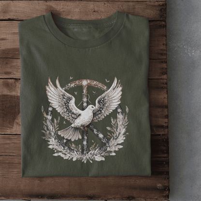 Fliegende Taube Herren Tshirt