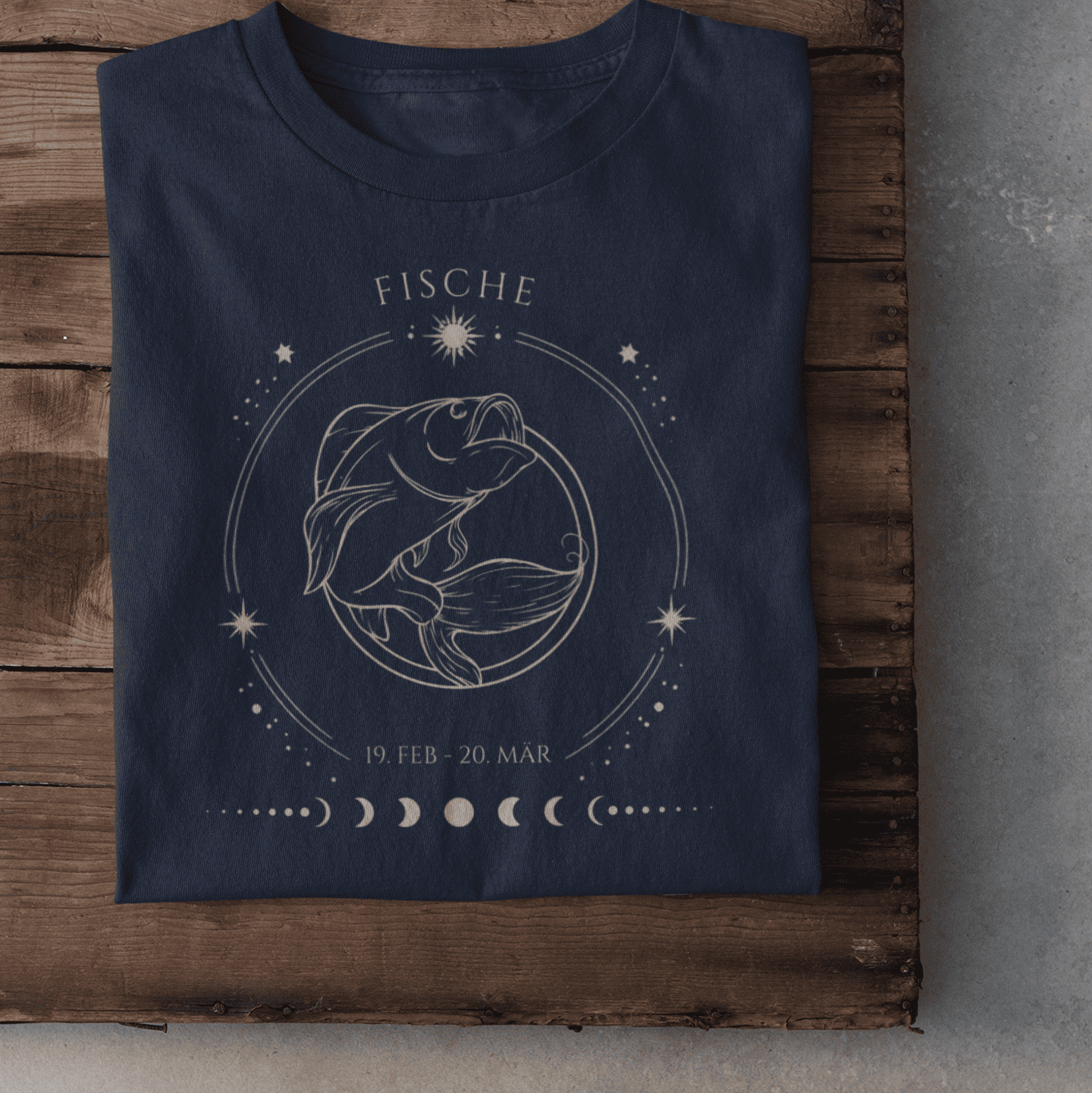 Sternzeichen Fische- Herren T-Shirt