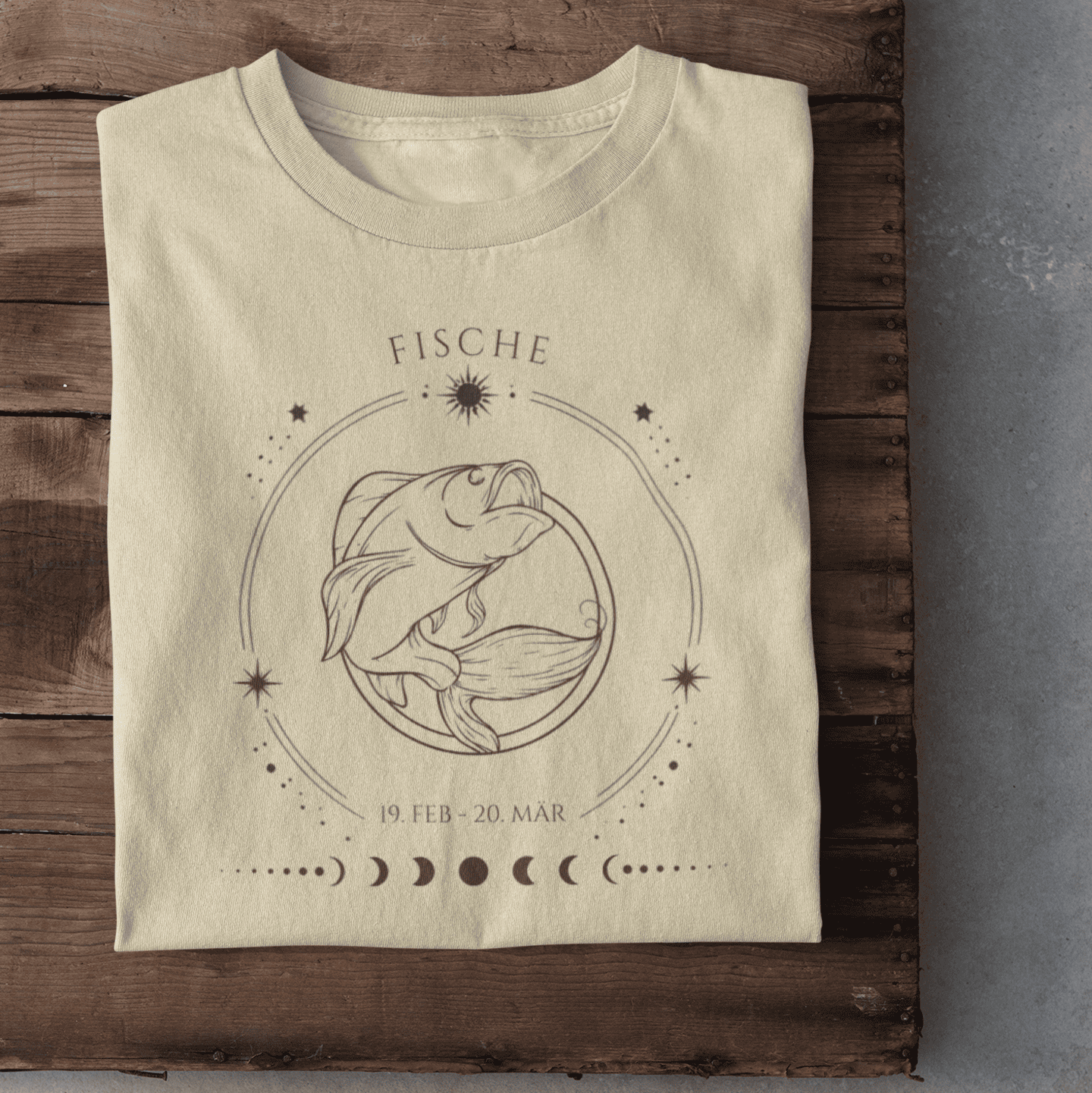 Sternzeichen Fische- Herren T-Shirt