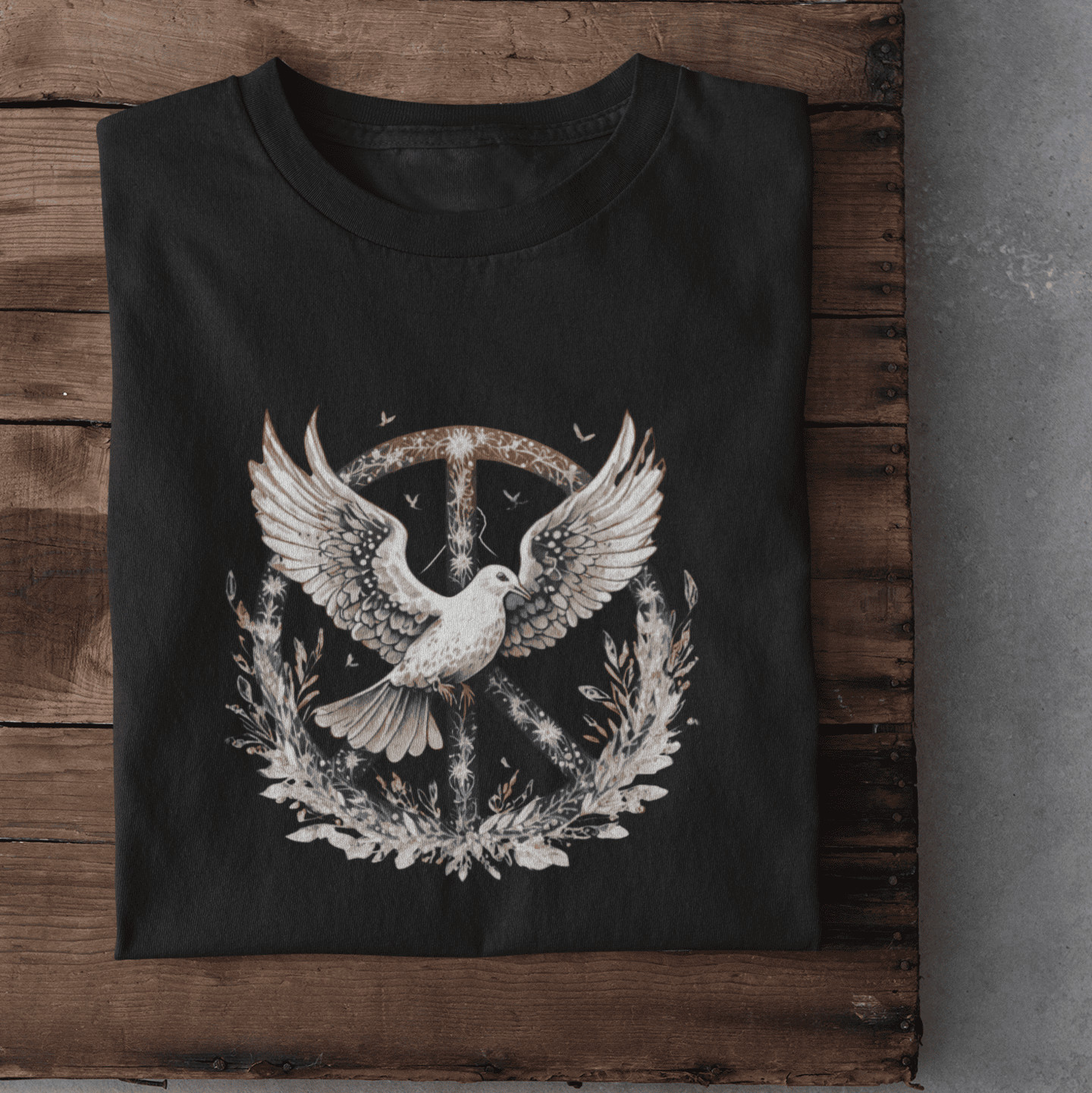 Fliegende Taube Herren Tshirt
