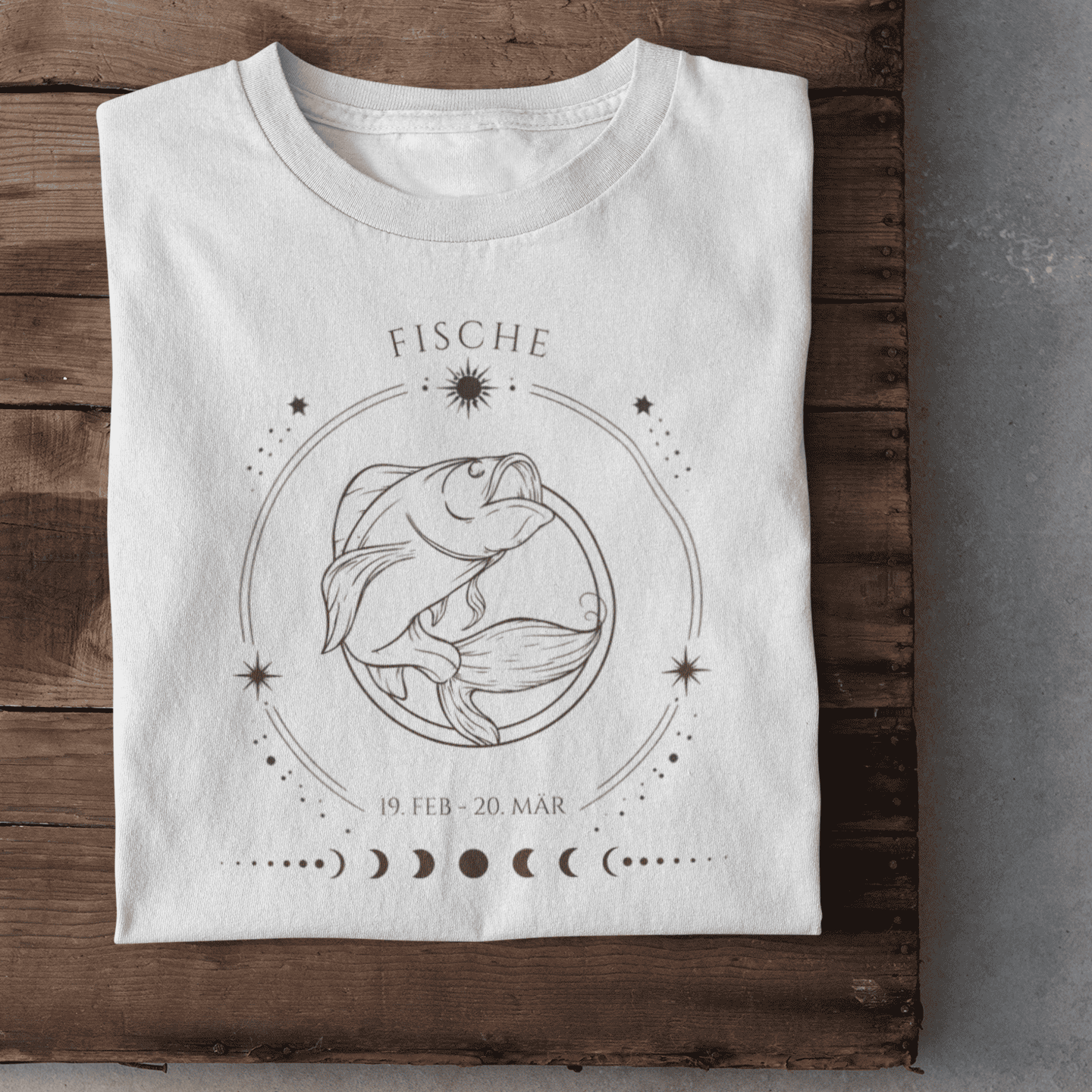 Sternzeichen Fische- Damen T-Shirt
