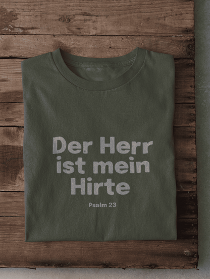 Der Herr ist mein Hirte Herren Tshirt