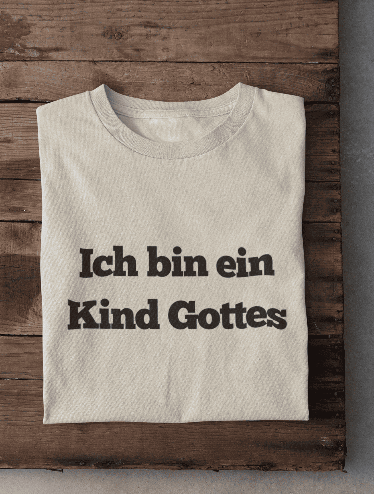 Ich bin ein Kind Gottes Herren Tshirt
