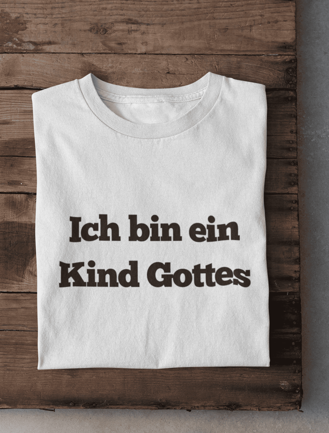 Ich bin ein Kind Gottes Damen Tshirt